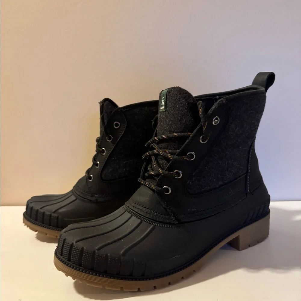 Kamik Sienna Mid Waterproof Winter Rubber Wool Thinsulate Duck Boots